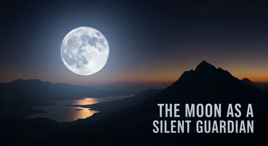 The Moon as a Silent Guardian