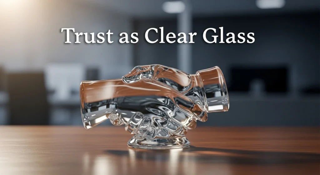 Trust as Clear Glass