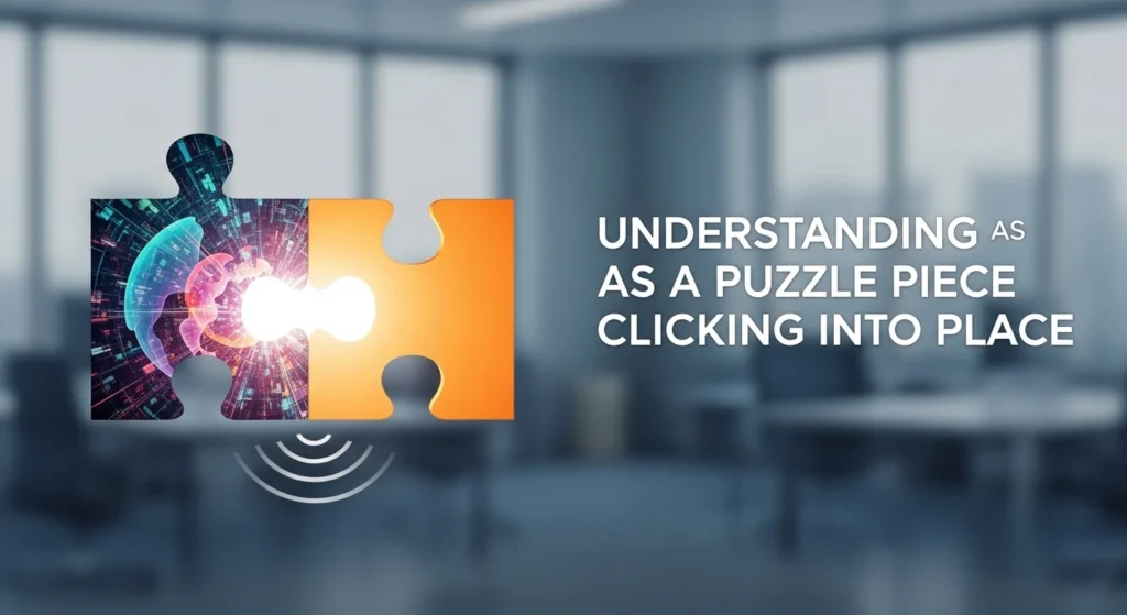 Understanding as a Puzzle Piece Clicking Into Place