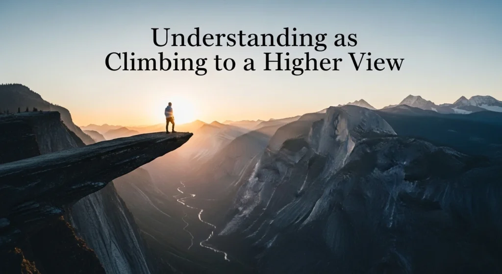 Understanding as Climbing to a Higher View
