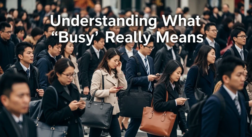 Understanding What “Busy” Really Means