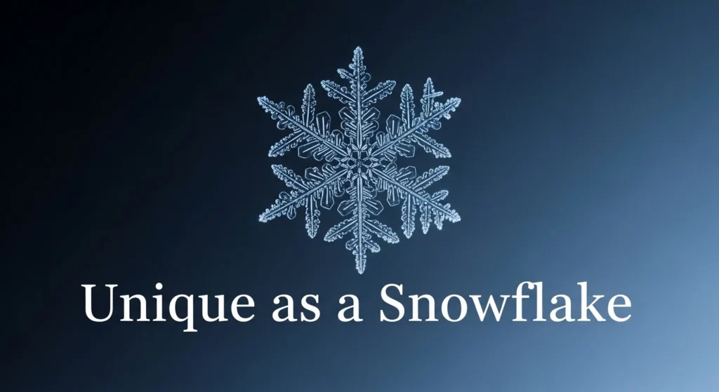 Unique as a Snowflake