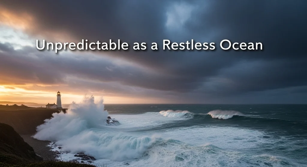Unpredictable as a Restless Ocean