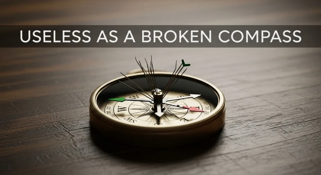 Useless as a Broken Compass