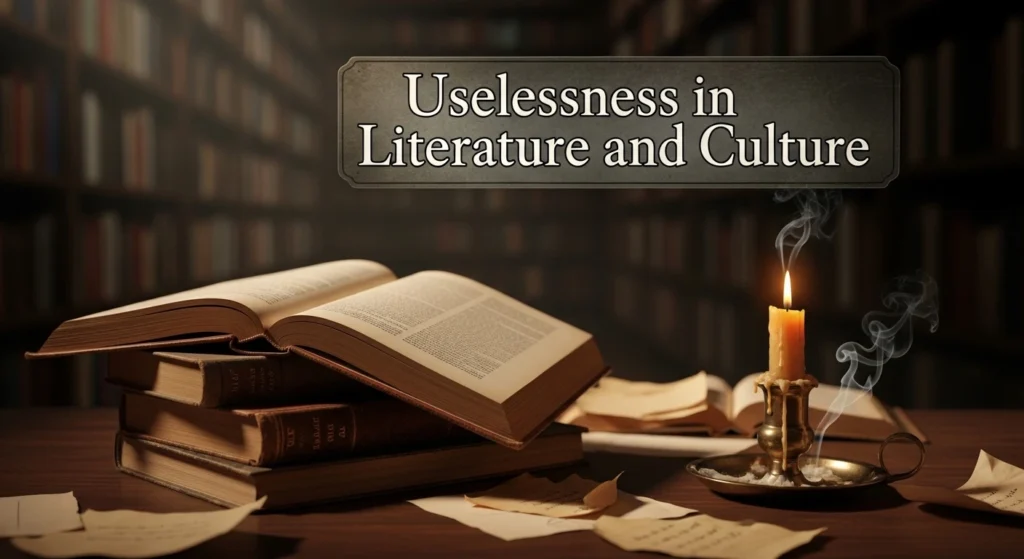 Uselessness in Literature and Culture