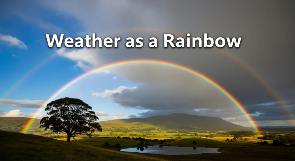 Weather as a Rainbow