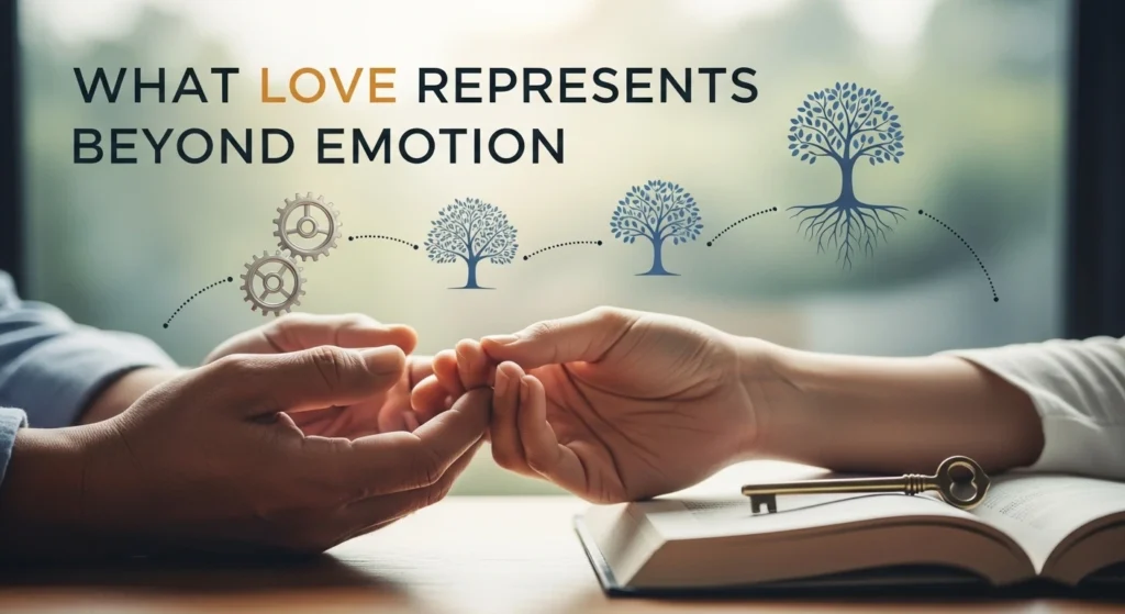 What Love Represents Beyond Emotion