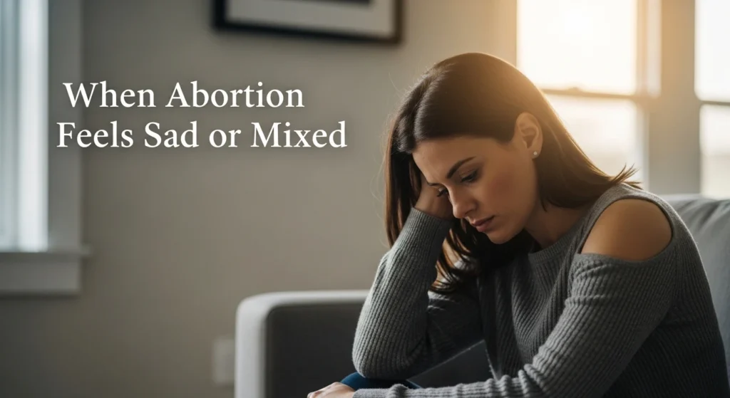 When Abortion Feels Sad or Mixed