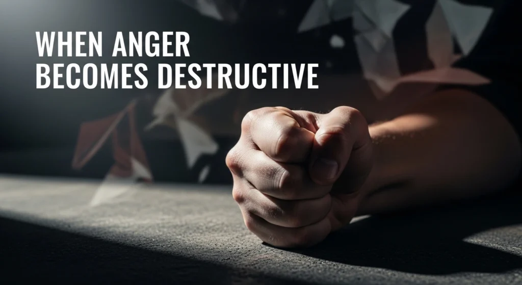 When Anger Becomes Destructive