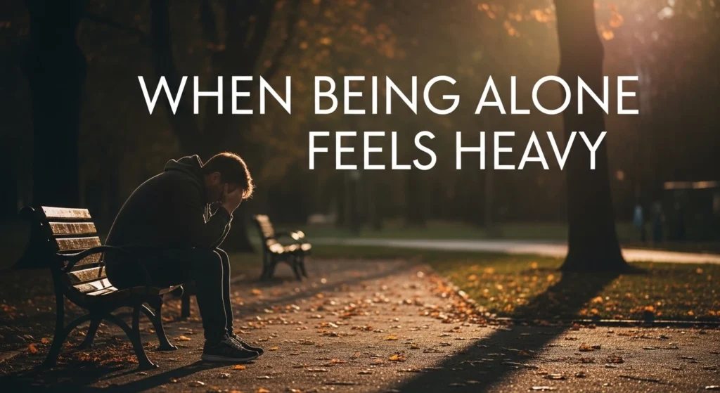 When Being Alone Feels Heavy