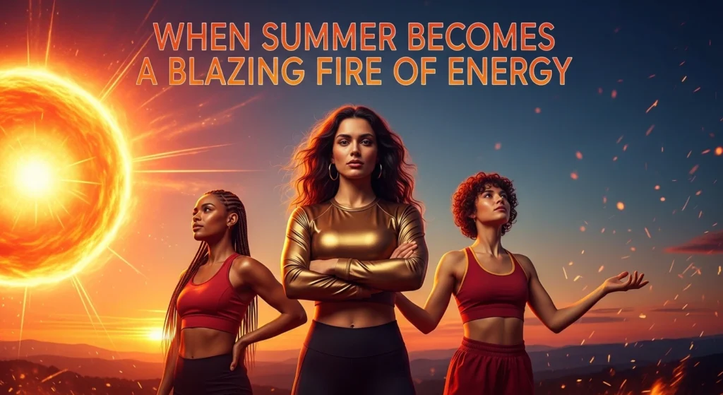When Summer Becomes a Blazing Fire of Energy
