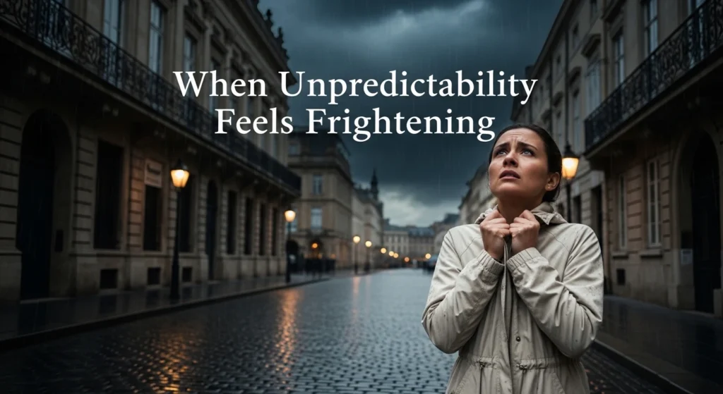 When Unpredictability Feels Frightening