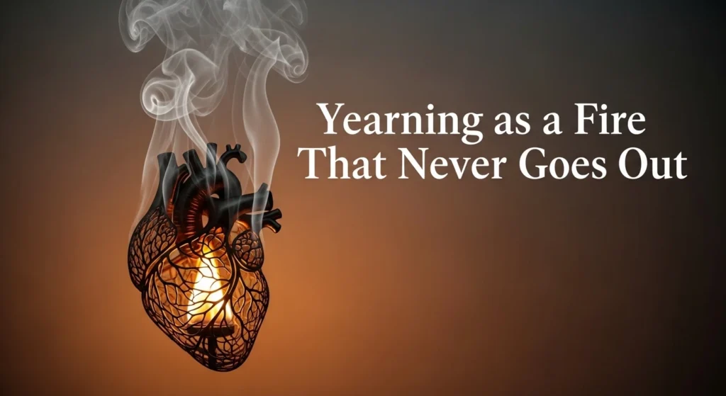 Yearning as a Fire That Never Goes Out