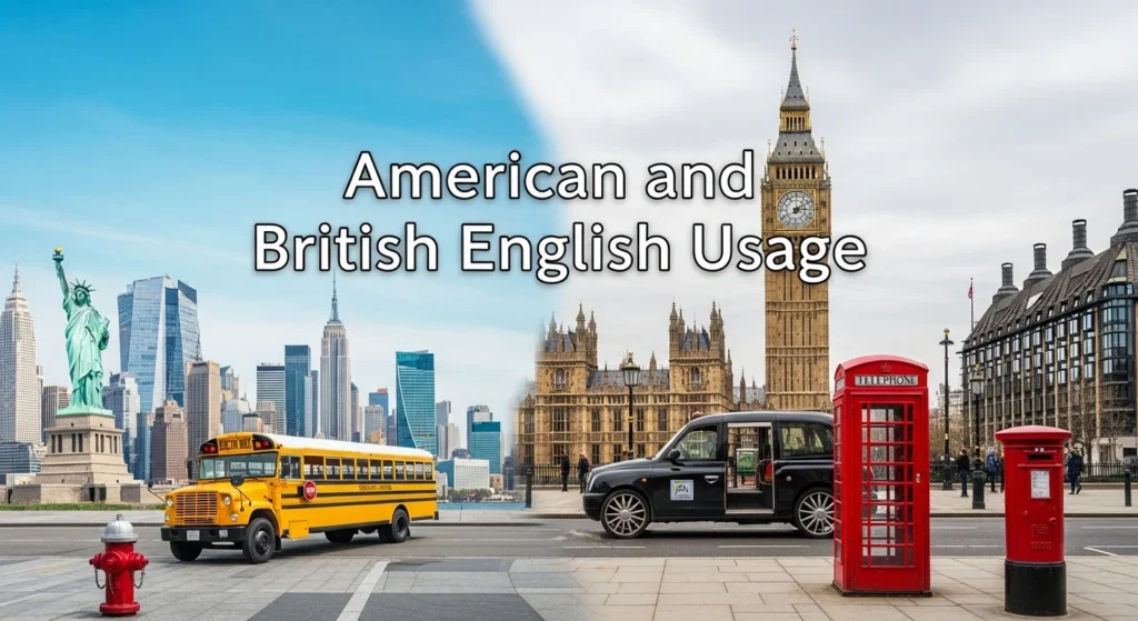 American and British English Usage