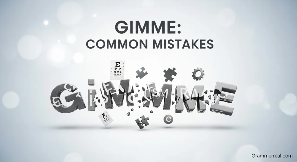 Gimme: Common Mistakes