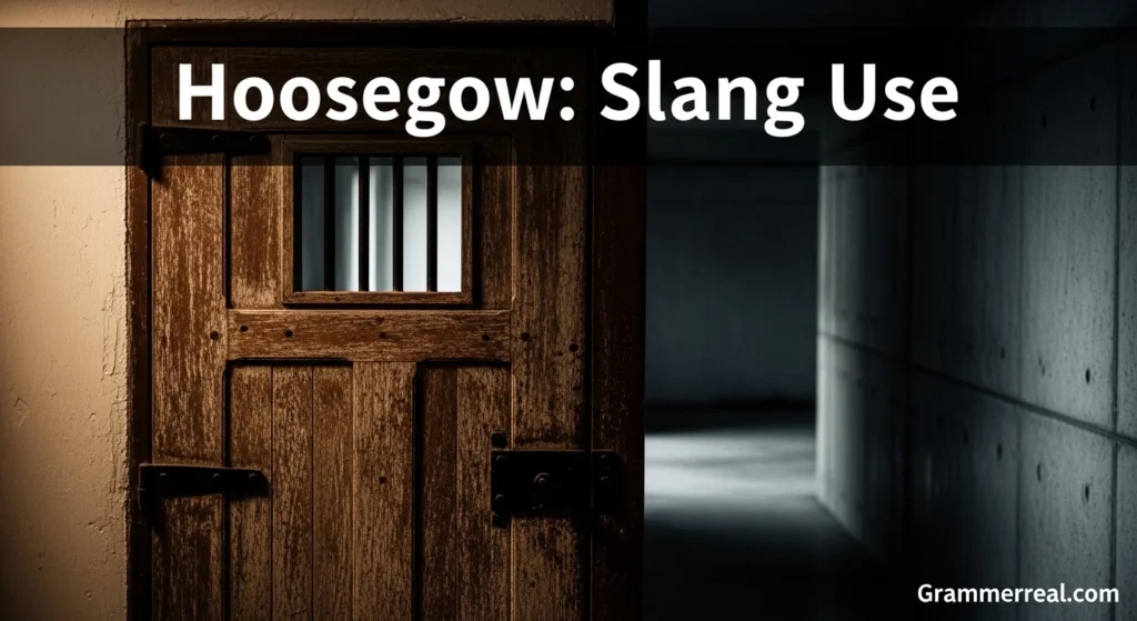 Hoosegow: Slang Use