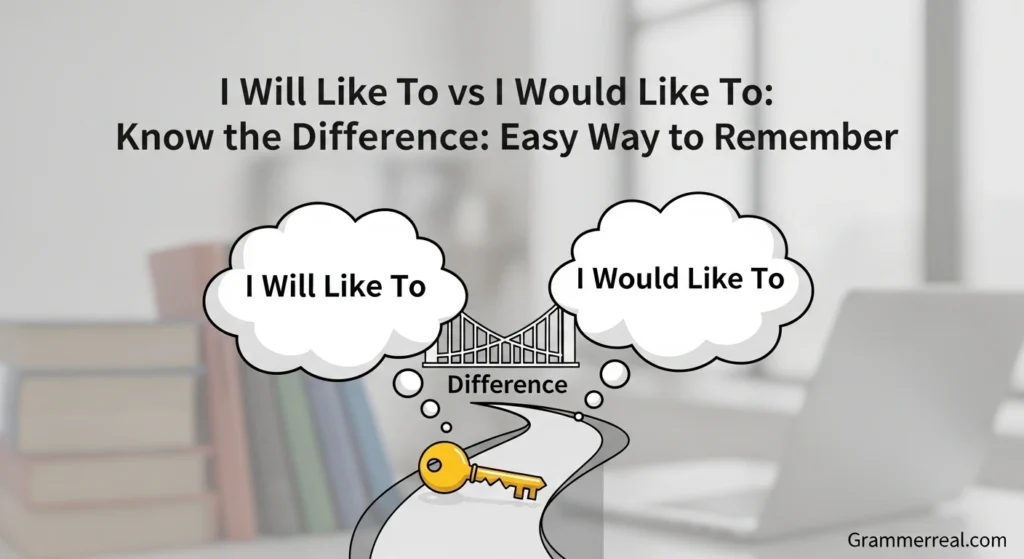 I Will Like To vs I Would Like To: Know the Difference