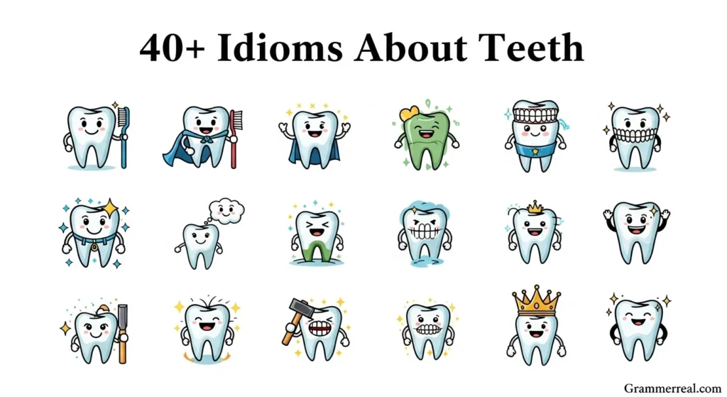 Idioms About Teeth