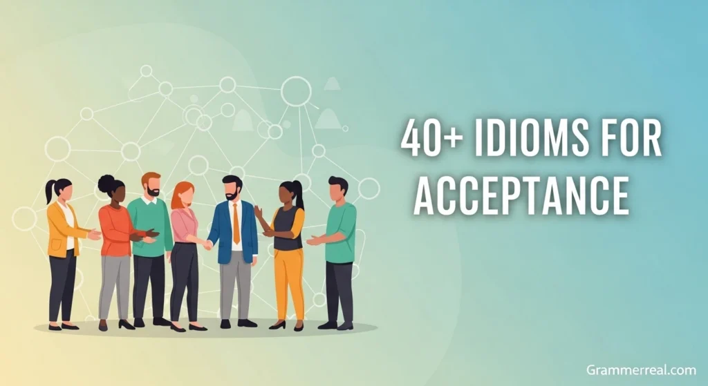 Idioms for Acceptance