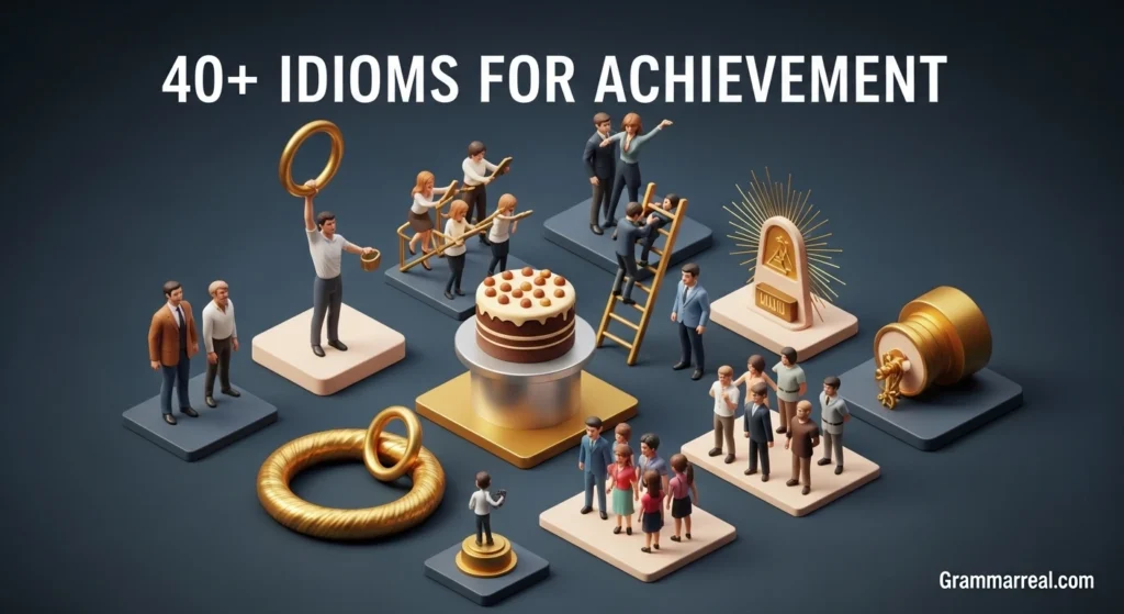 Idioms for achievement