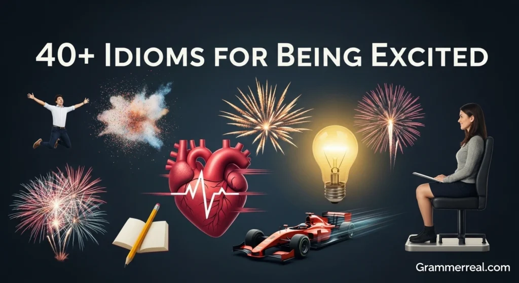 Idioms for Being Excited
