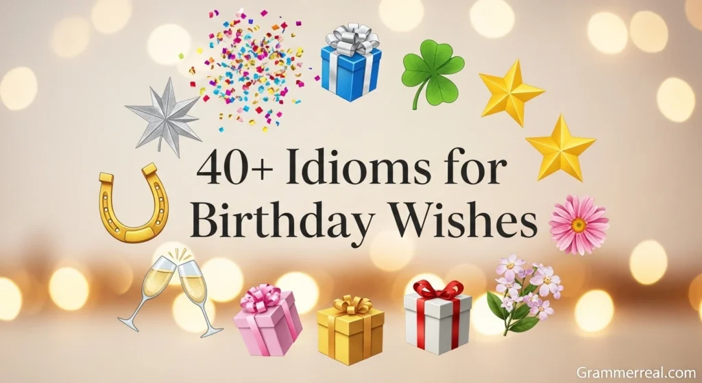 Idioms for Birthday Wishes
