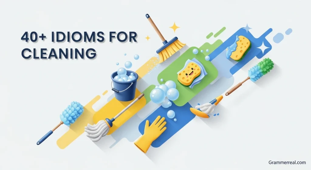 Idioms for Cleaning
