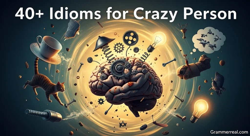 Idioms for Crazy Person