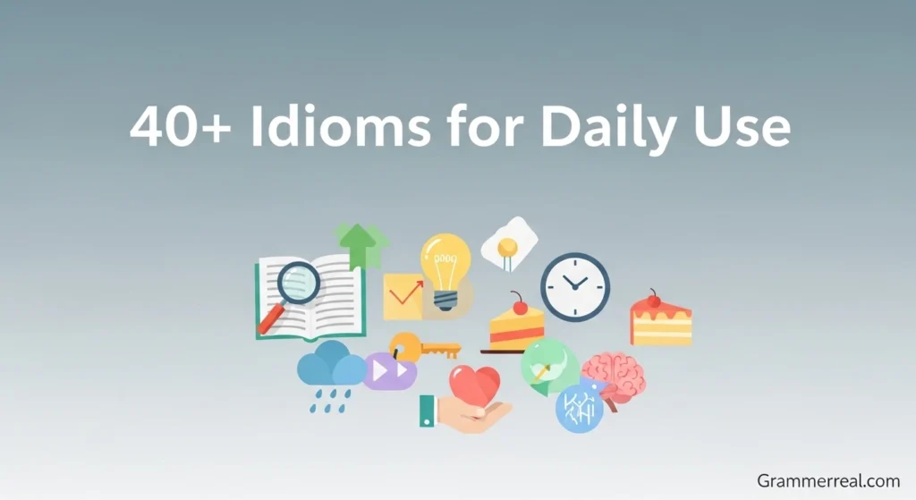 Idioms for Daily Use
