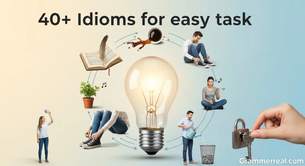 Idioms for easy task