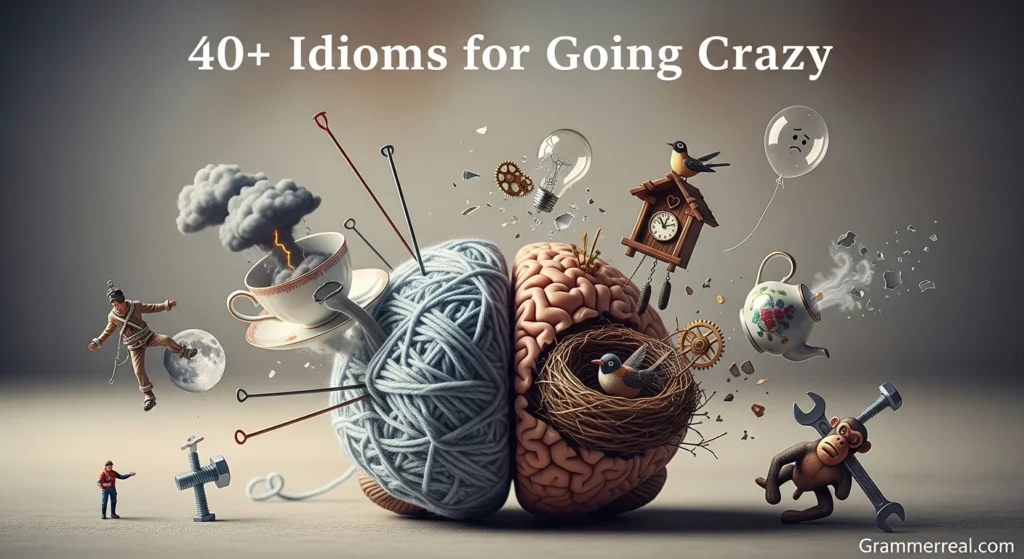 Idioms for Going Crazy