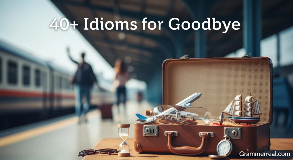 Idioms for Goodbye