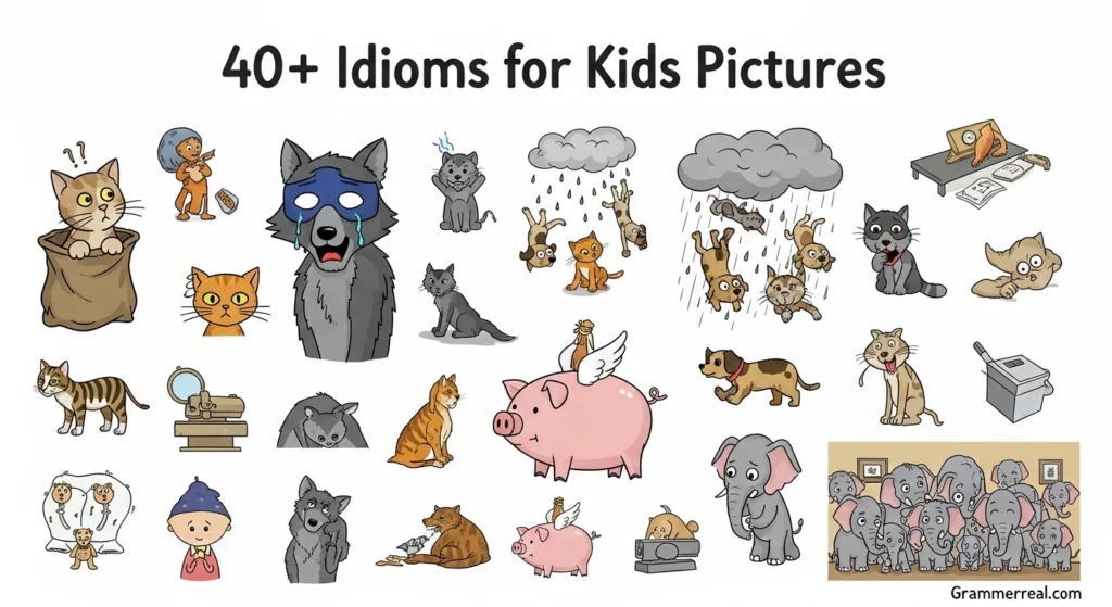 Idioms for Kids Pictures