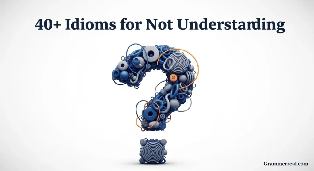 Idioms for Not Understanding