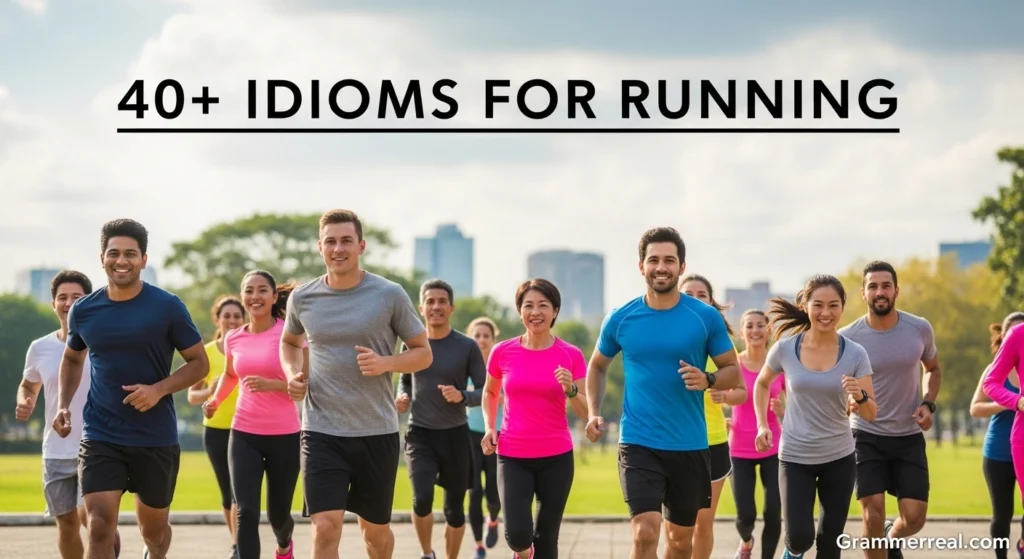 Idioms for Running