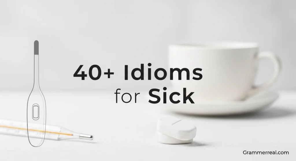 Idioms for Sick