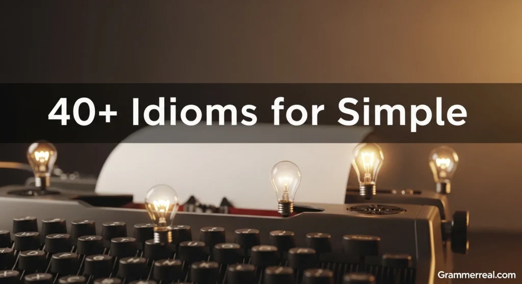 Idioms for Simple