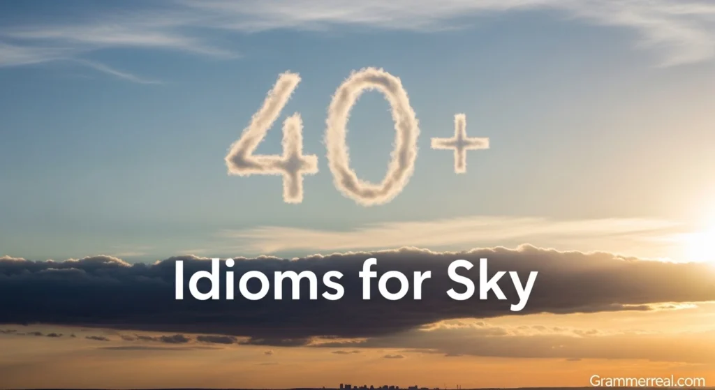 Idioms for Sky