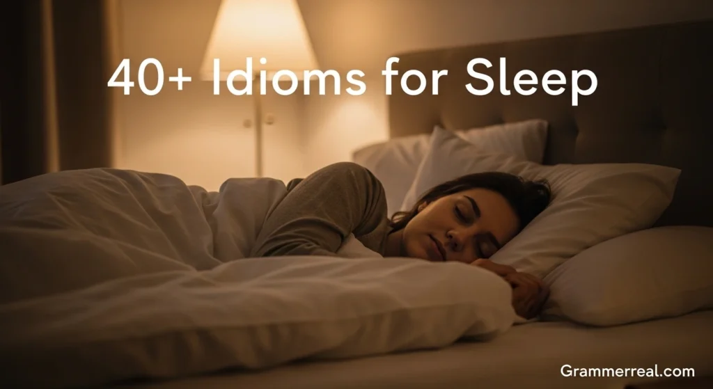 Idioms for Sleep