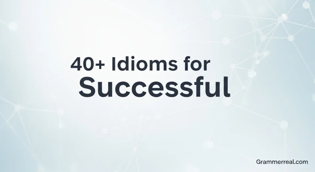 Idioms for Successful
