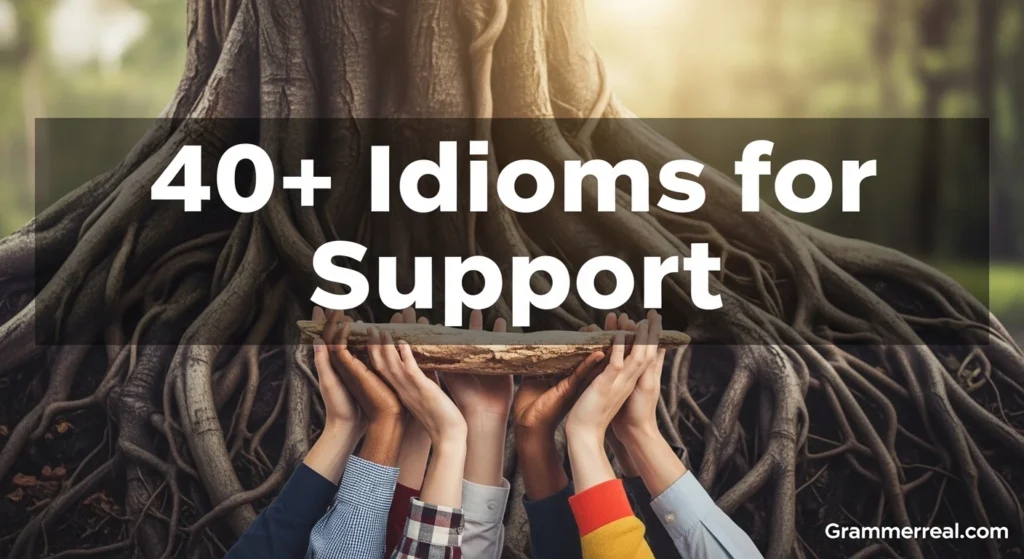 Idioms for Support