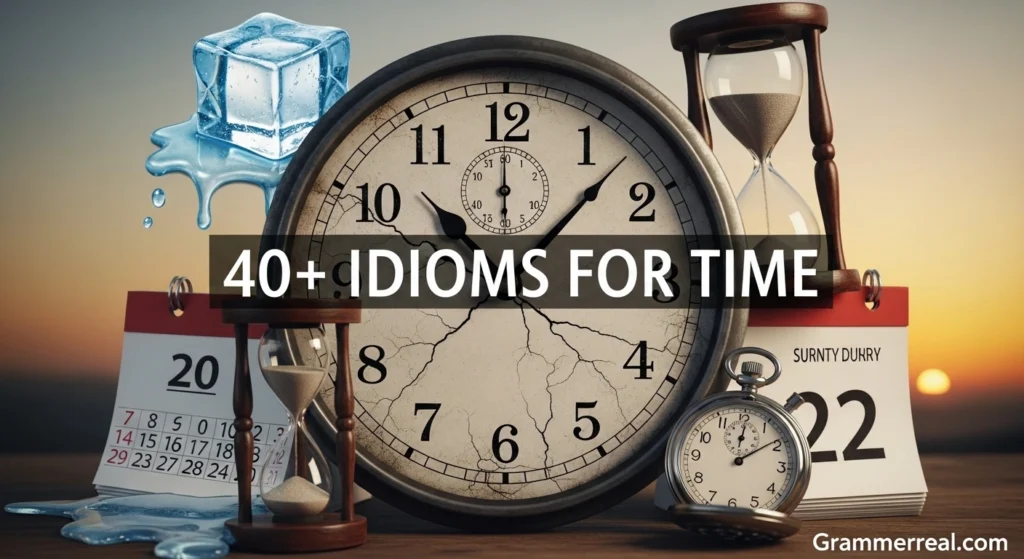 Idioms for Time