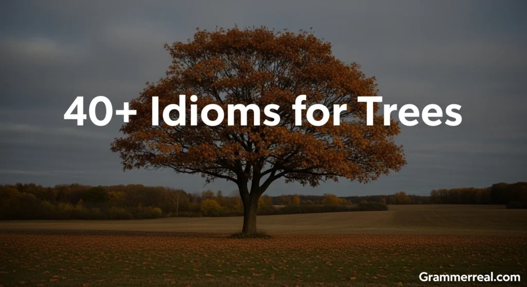 Idioms for Trees