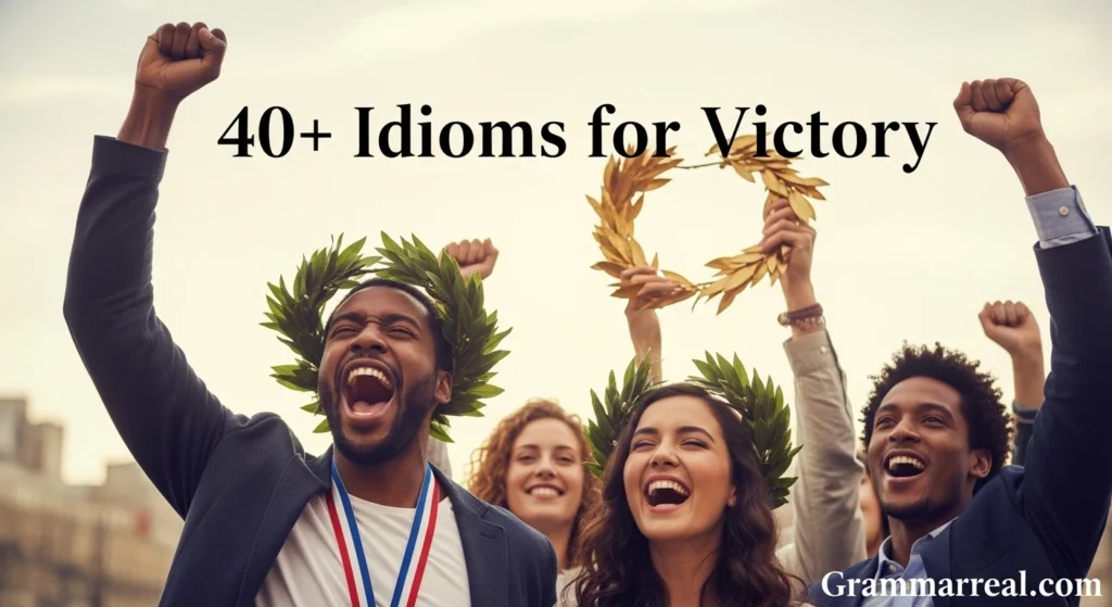 Idioms for victory