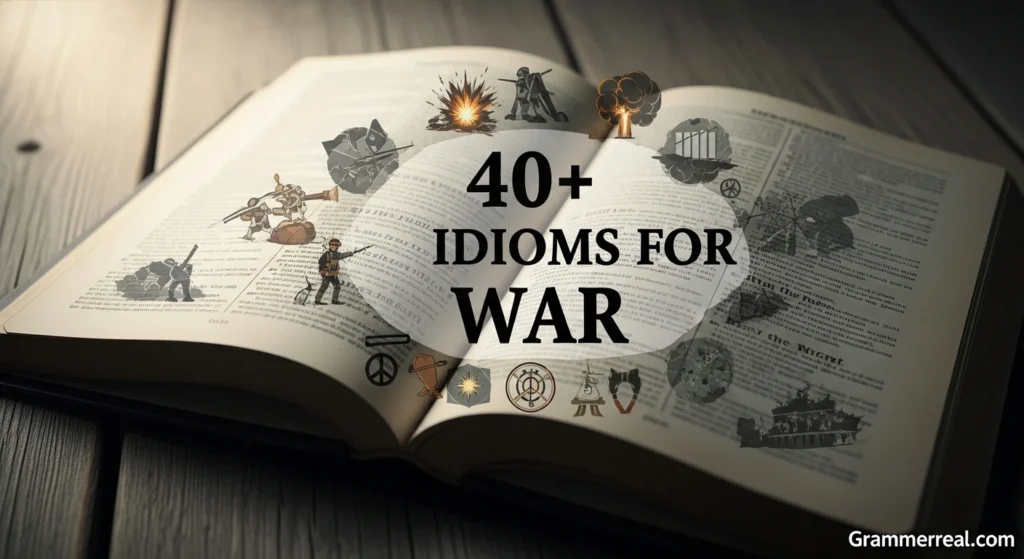 Idioms for War