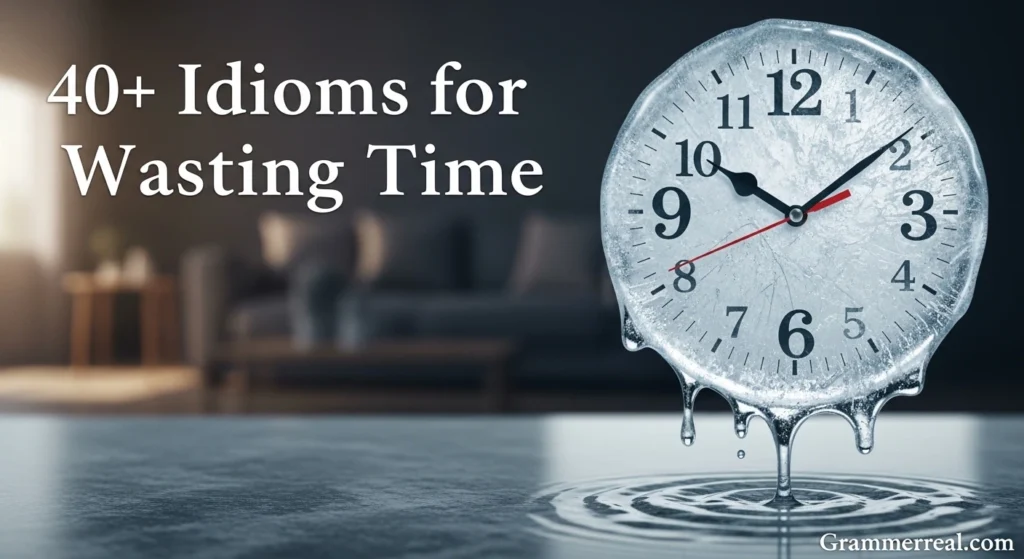 Idioms for Wasting Time