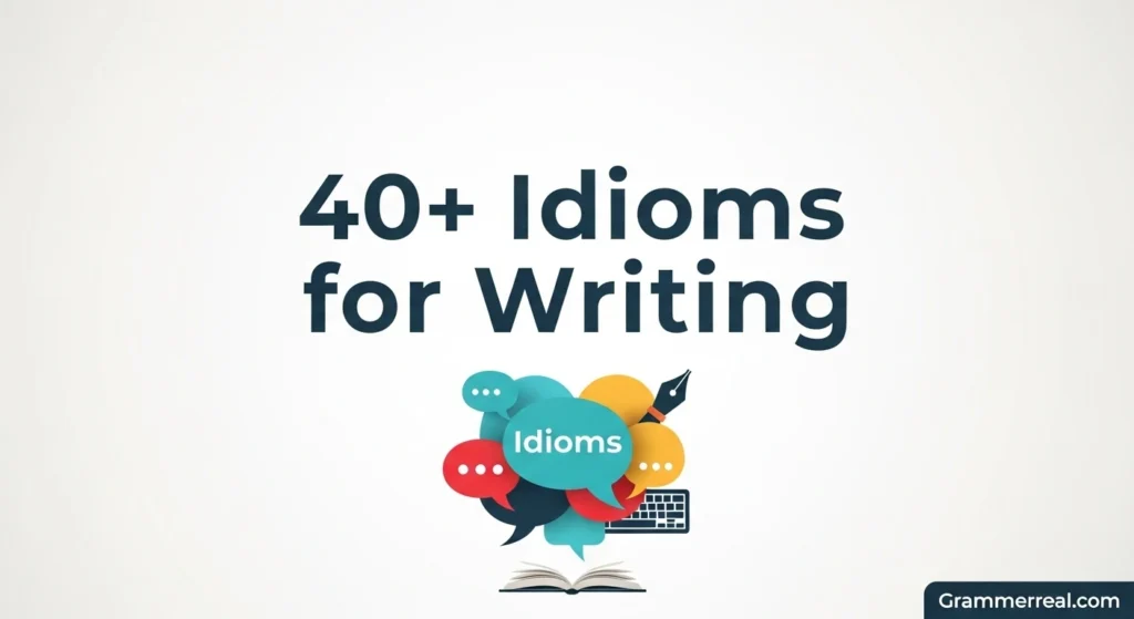 Idioms for Writing