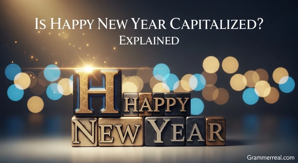 Is Happy New Year Capitalized? Explained