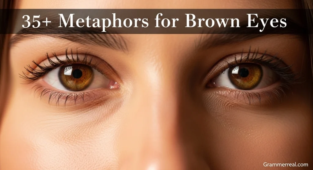 Metaphors for Brown Eyes