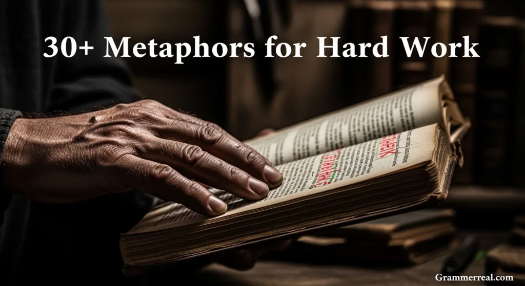 Metaphors for Hard Work